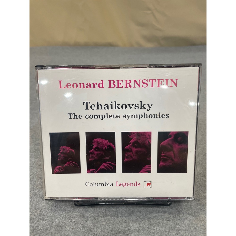 Leonard Bernstein Tchaikovsky Complete Symphonies 4 CD Box Set Columbia Legends